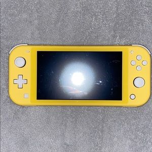 Nintendo Switch Lite (Yellow) w/ Animal Crossing